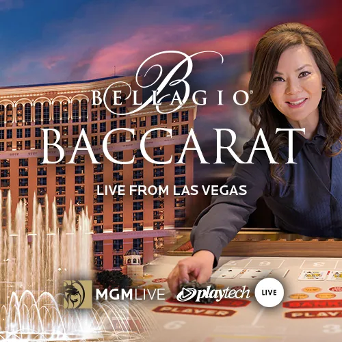 Image of live dealer Baccarat from The Bellagio at NorthStar Bets