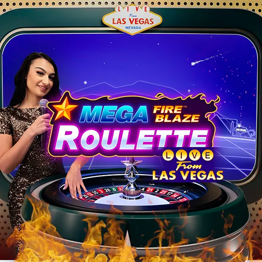 Vegas Mega Fire Blaze Roulette Live